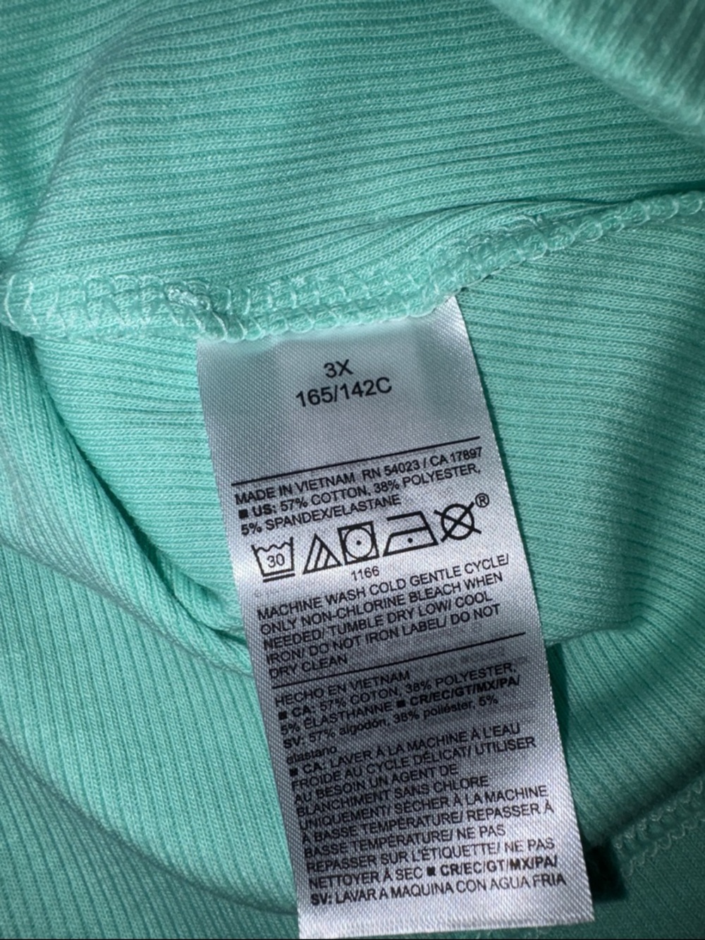Old Navy First Layer Mint Green Scoop Neck Tank Top Size 3X NWT - Picture 7 of 11